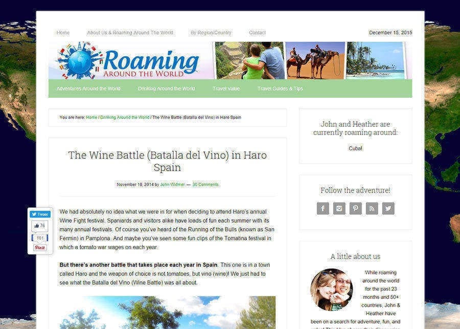 Roaming Around the World | San Vino